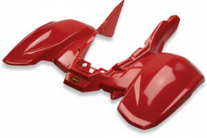 Kotflügel hinten für Polaris Predator 500 rot