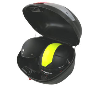 Top Case Box 50 Liter mit Halteplatte Quad ATV Roller Motorrad 2 Helme