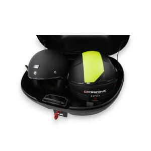 Top Case Box 50 Liter mit Halteplatte Quad ATV Roller Motorrad 2 Helme