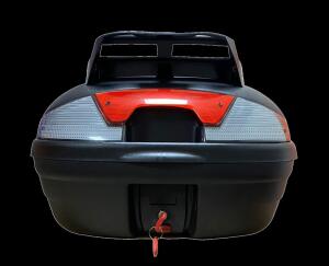 Topcase Cargo 34Liter mit Rückenlehne und Träger