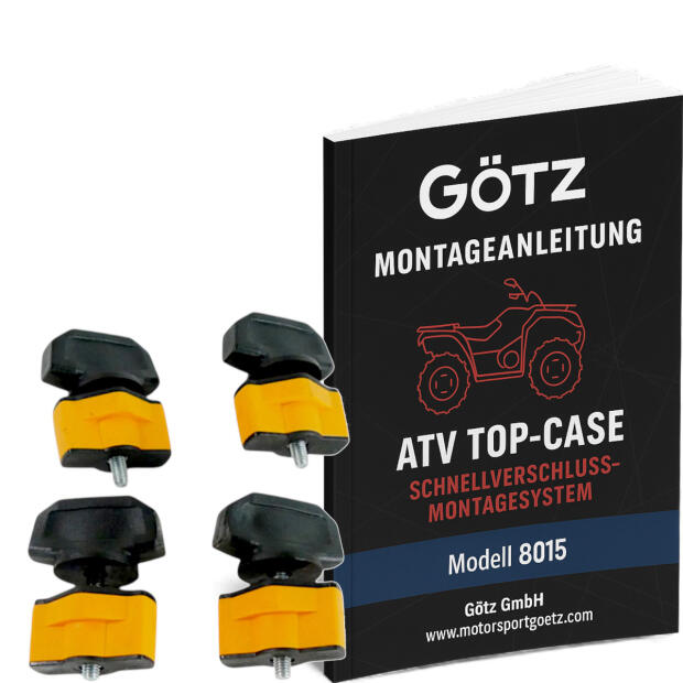 Koffer Schnellverschluss Set für CF-Moto / Segway & Werkzeug Top Case