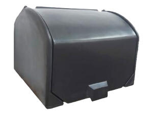 Top Case Pizzabox Roller 121 Liter in schwarz