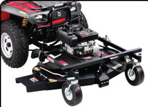 Ziehvorrichtung für hinten für Frontmäher...