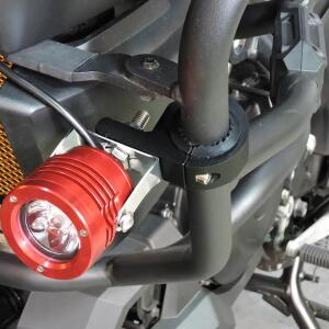 Halterung Zusatzscheinwerfer 49--54mm für Motorrad Quad