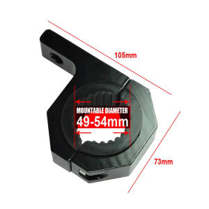 Halterung Zusatzscheinwerfer 49--54mm für Motorrad Quad