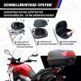 Motorradkoffer XXL Top Case 52 L Helmkoffer Rollerkoffer Motorrad Topcase