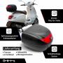 Top Case für Vespa / Piaggio Roller 28 Liter Helmkoffer universal