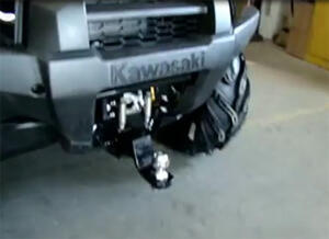 Front receiver hitch Kawasaki Mule 610 UTV