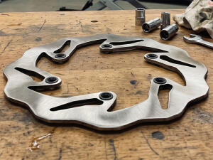 Rear Brake Disc Wave for CCM GASGAS Husaberg Husqvarna KTM