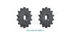 Ritzel für Brixton BX 125 Zähnezahl 14