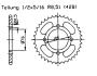 Rear sprocket for CB 125 F 16 Teeth