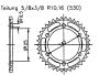 Rear sprocket for CB 360 G5 16 Teeth