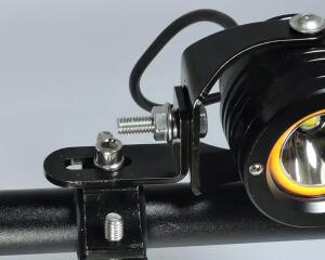 Nebelscheinwerfer LED mit Blinker für BMW R1200 GS komplett Set mit E-Prüfzeichen