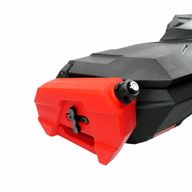 Benzinkanister 5 Liter Kanister für Koffer Box ATV Quad UTV Komplettset mit Halterung