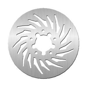 Bremsscheibe für Derbi GPR R 2T 50/Rieju NKD/RS hinten