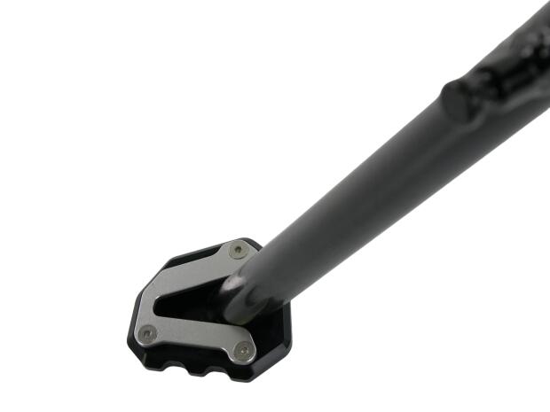 Seitenständerfuss Verbreiterung für KTM Duke 790 schwarz