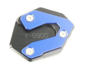 Seitenständerfuß Verbreiterung für Yamaha MT-09 / XSR 900 15-21 Blau