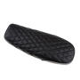Motorrad Sitzbank Retro Classic Cafe Racer Universell, Diamond schwarz, Länge 63 cm