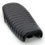 Motorrad Sitzbank Retro Classic Cafe Racer Universell, Stripe schwarz Länge 63 cm