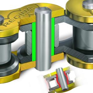 Kettensatz für Ducati 1199 Panigale 03-19 520 Regina Z-Ring 520 x 106 Gold verstärkt