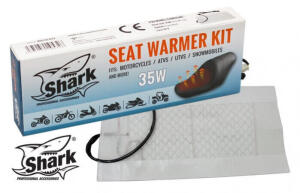 Shark ATV Quad Motorrad Roller Scooter Sitzheizung - 2 stufig - 12Volt 35 Watt