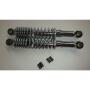 MKX Stoßdämpfer Satz 280mm für Roller / Mofas / Mopeds in Chrom