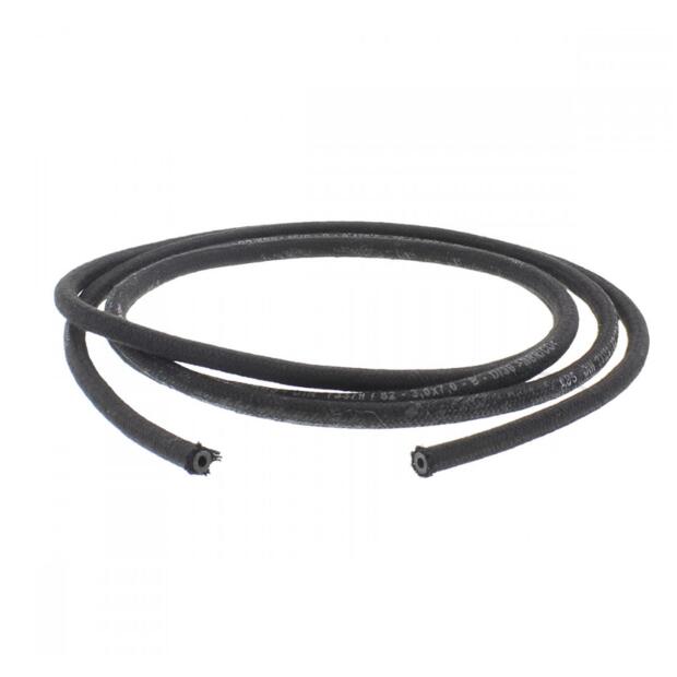 Benzinschlauch / Kraftstoffschlauch Gewebeumantelt 3.0x7.0mm Garnummantelt 2m