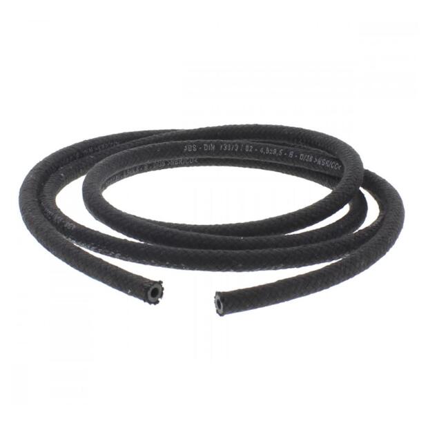 Benzinschlauch/Kraftstoffschlauch 4.5x9.5mm Garnummantelt 2m