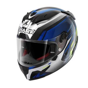 SHARK Integralhelm RACE-R PRO ASPY schwarz-weiss-blau