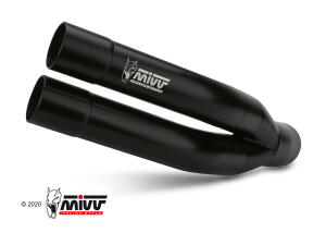 MIVV Auspuff Double Gun Full Titanium Slip-On für Kawasaki Z 900 17-19