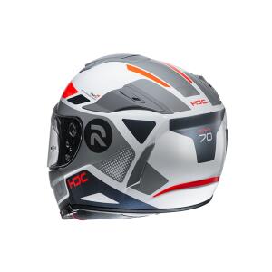 HJC Helm RPHA 70 SHUKY MC6H Farbe weiß-grau-orange Größe 62-63 (XXL)