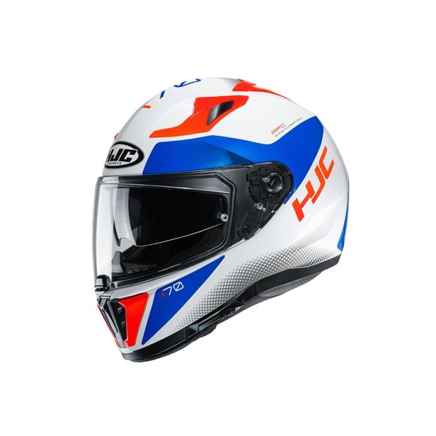 HJC Helm i70 TAS MC26H Farbe weiß-rot-blau Größe 60 (L)