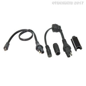 TecMate Optimate Cable O-30 Stromeingang Kabel für Tankrucksack Koffer Topcase SAE