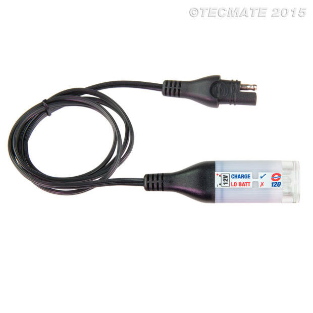 Optimate LED O-120 LED Fahrzeugladesystemtester mit 6-LED-Notfalltaschenlampe