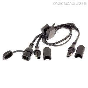 Optimate 2-Fach Verteilerkabel O-5 50cm auf 2...