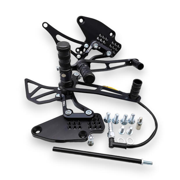 Fussrastenanlage für Kawasaki Z 1000 / SX 10-16 TRW mit ABE