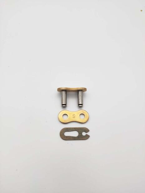 Clipschloss für DC-Kette 520 MDX6 doppelt verstärkt gold Dyna Chain