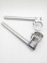 TRW sport handlebar clip-on handlebar kit Comfort 20mm raised silver MCL452CK