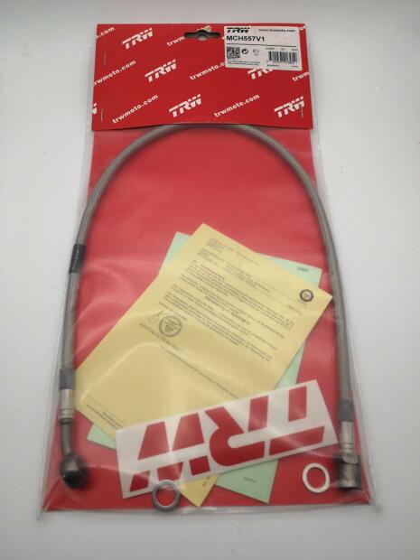 TRW Kupplungsleitung Stahlflex für SUZUKI GSX 1300 B-King Bj. 07-10 silber