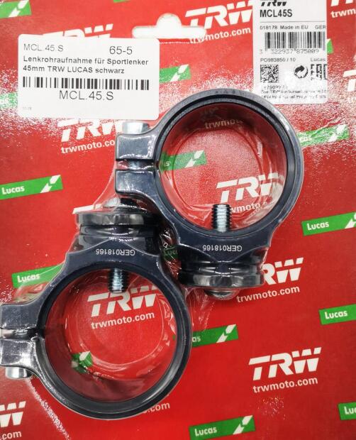 TRW fascette di ricambio adatto per Relaxbar 45mm serraggio neroTRW LUCAS