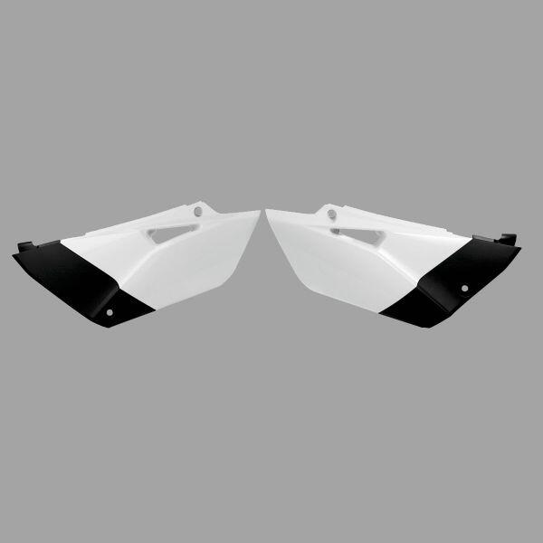 Seitenteile passend für YAMAHA YZ 85 Bj 15-17 weiß-schwarz Paar