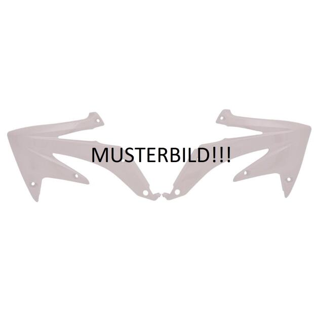 Kühlerverkleidung passend für HONDA CRF 450 Bj 17 weiß Paar