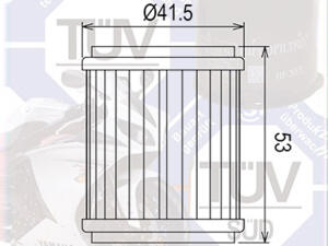 Oil filter Hiflo HF651 for Husqvarna 701, KTM 690