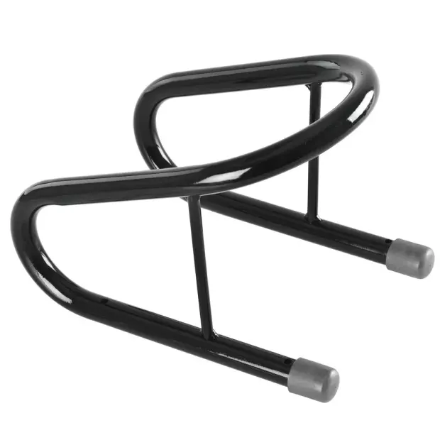 Vorderradhalter für Anhänger schwarz Innenmaß 5" (ca. 125mm)