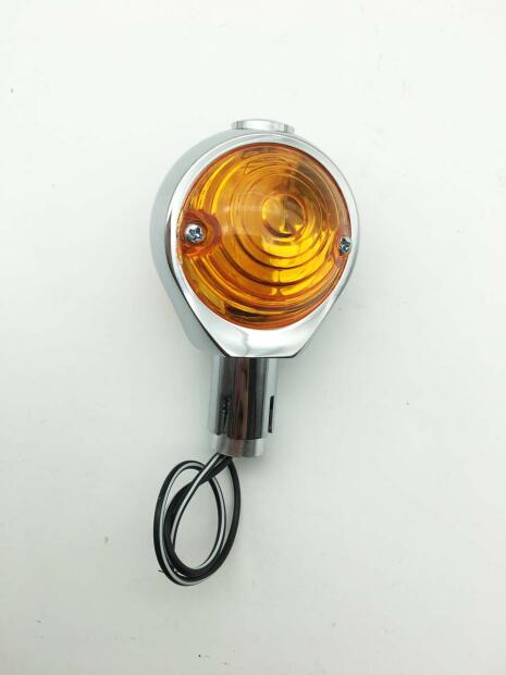 Blinker OCHSENAUGE verchromt 6 Volt geeignet Stückweise