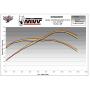 MIVV EXHAUST KAWASAKI Z 800 E bj.ab 2013 (GP, Carbon, Motorcycle)