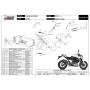 MIVV Auspuff für Kawasaki Z 800 13-16 Speed Edge schwarz Slip-On
