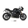 MIVV Auspuff für Triumph Speed Triple 1050 11-15 SPEED EDGE Edelst. Carb-Endk.  2 SLIP-ON