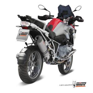 MIVV Auspuff Oval für BMW R 1200 GS Adventure 13-18...
