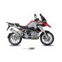 MIVV Auspuff Oval für BMW R 1200 GS Adventure 13-18 Titan Carbon-Endkappe Slip-On